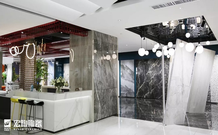 宏陶陶瓷品牌巖板展廳 宏陶陶瓷品牌巖板展廳