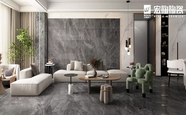 巖板地磚裝修效果圖 巖板地磚裝修效果圖