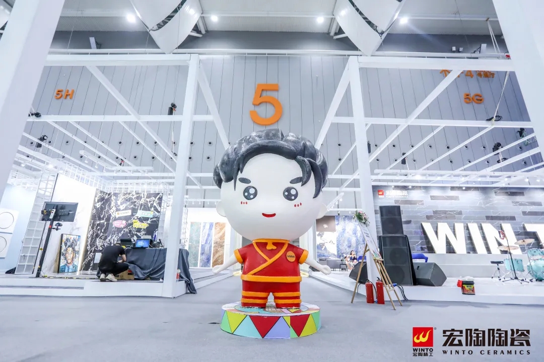 宏陶瓷磚地磚吉祥物IP圖片 宏陶瓷磚地磚吉祥物IP圖片