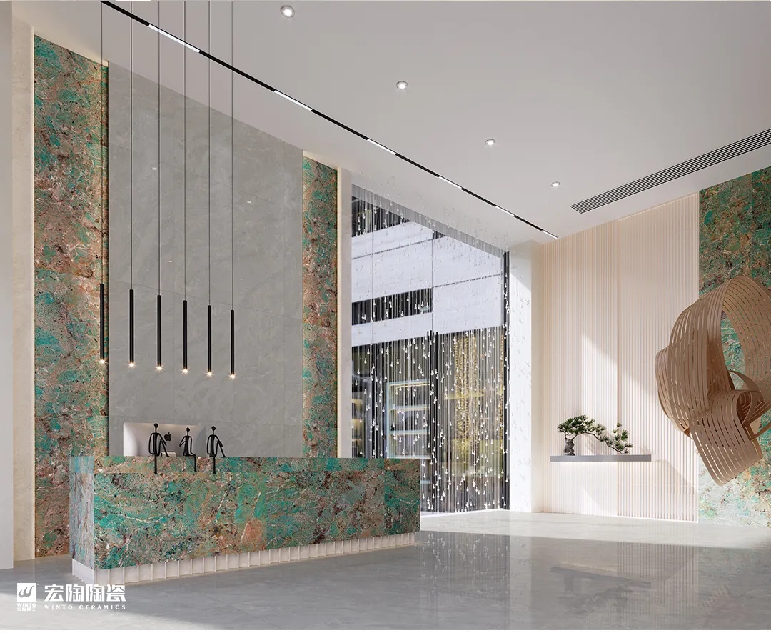 TPGMW157035 亞馬遜綠瓷磚地磚裝修效果圖 TPGMW157035 亞馬遜綠瓷磚地磚裝修效果圖